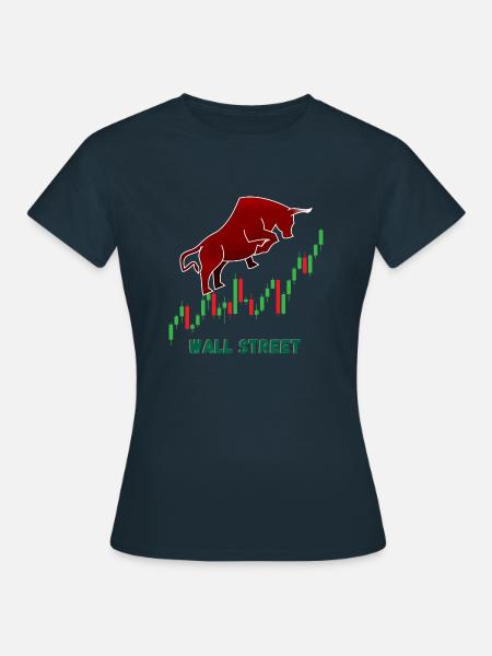 wall Street - Frauen T-Shirt - Navy