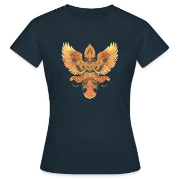 Garuda - T-shirt Femme - marine - Devant - AI Model Female 172 dark (172cm)