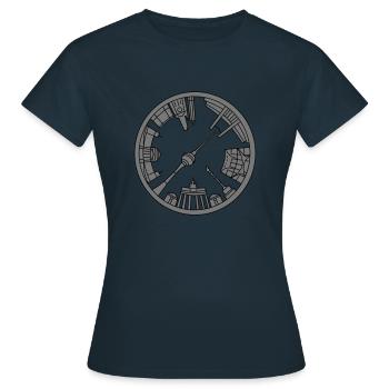 BERLIN emblem - Women's T-Shirt - navy - Front - AI Model Female 172 dark (172cm)