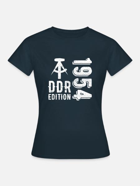 DDR 1954 Edition Geschenk - Frauen T-Shirt - Navy