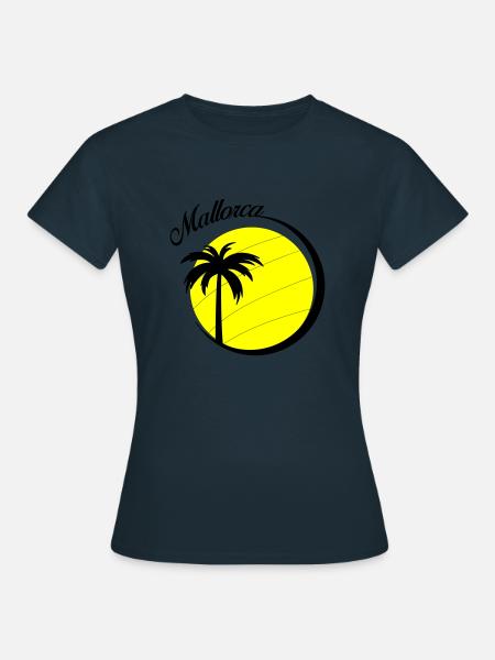 mallorca - Frauen T-Shirt - Navy