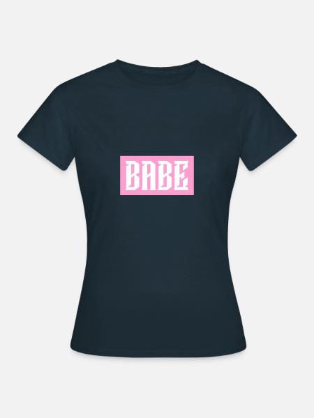 BABE - Women's T-Shirt - navy