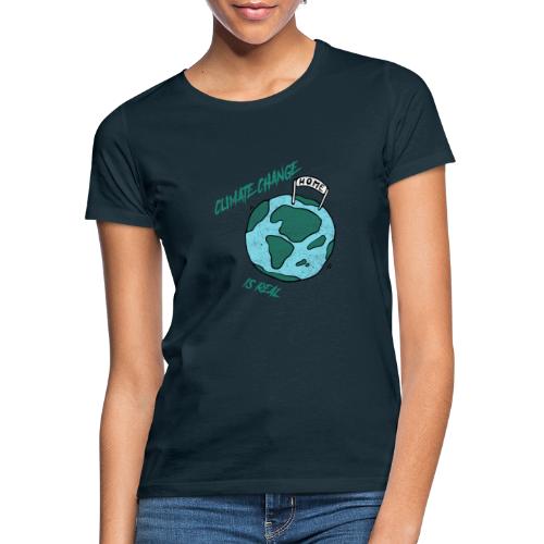 Climate change is real - Vrouwen T-shirt