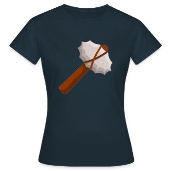 Hammer - Frauen T-Shirt - Navy - Vorne - AI Model Female 172 dark (172cm)