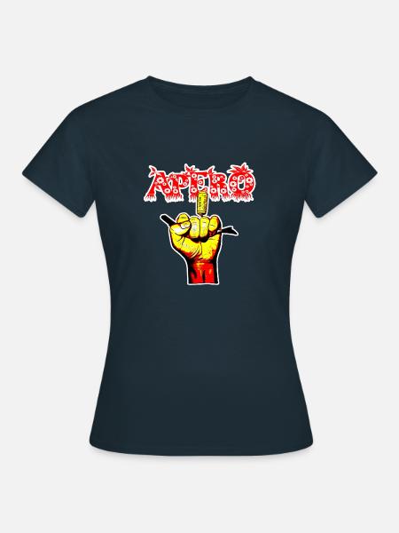 APERO HAUPT - Frauen T-Shirt - Navy