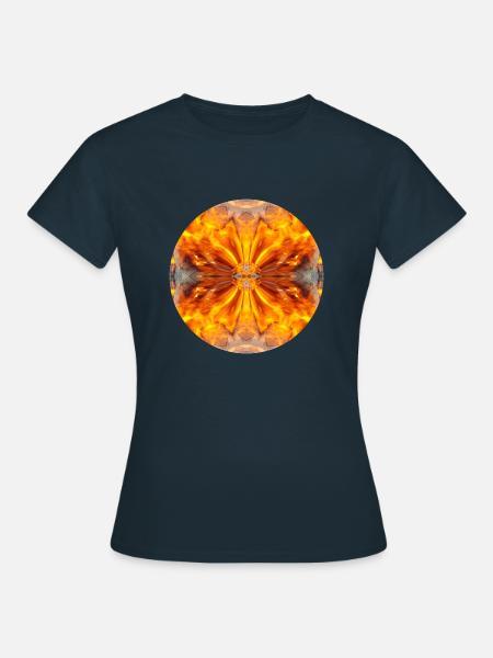 Mandala Graal 2 - Frauen T-Shirt - Navy