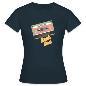 Meilleur père (1988) - T-shirt Femme - marine - Devant - AI Model Female 172 dark (172cm)