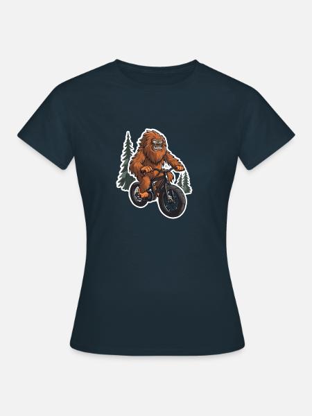 Sasquatch BMX - Frauen T-Shirt - Navy