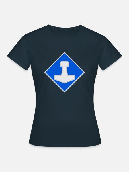 Mjölnir - Frauen T-Shirt - Navy