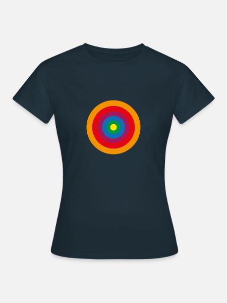 Spectrum Sphere - Frauen T-Shirt - Navy