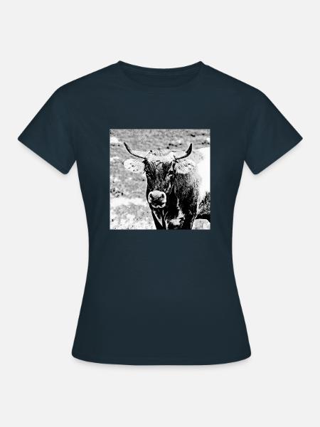 Stier - Frauen T-Shirt - Navy