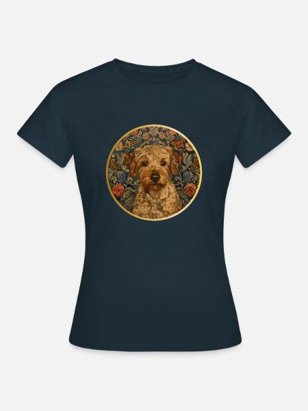Hund II - Frauen T-Shirt - Navy