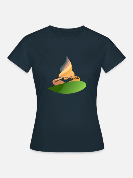 Schwimmer Brustschwimmen Schwimmen - Frauen T-Shirt - Navy
