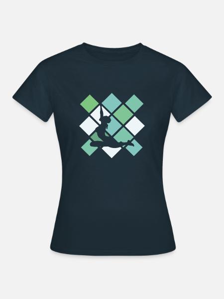Workout Cardio - Frauen T-Shirt - Navy