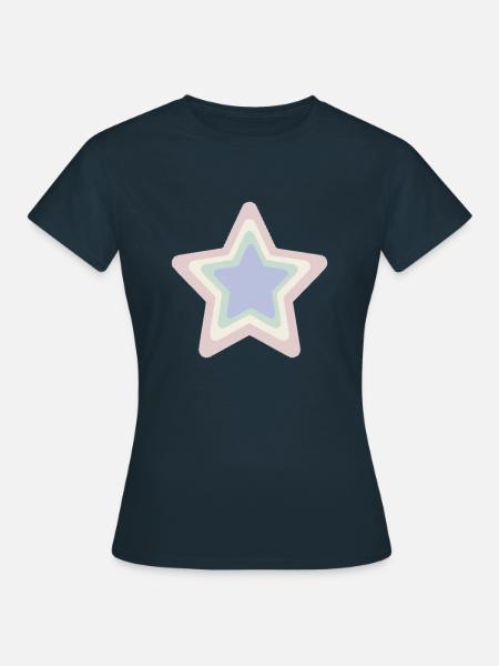 Stern - Frauen T-Shirt - Navy