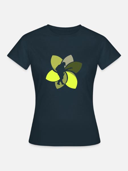 Gitarre Shouter Hardrock - Frauen T-Shirt - Navy