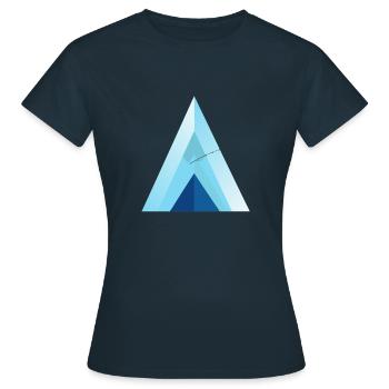 Fishing Fishing Carp fishing - Women's T-Shirt - navy - Front - AI Model Female 172 dark (172cm)
