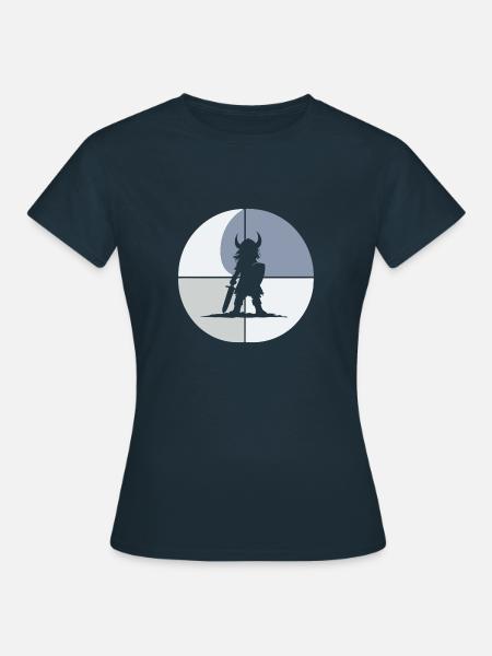Wikinger Runen Seefahrer - Frauen T-Shirt - Navy