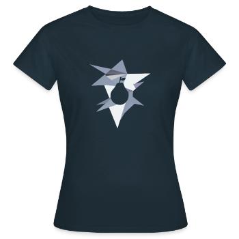 Fruits Fruits Agrumes - T-shirt Femme - marine - Devant - AI Model Female 172 dark (172cm)