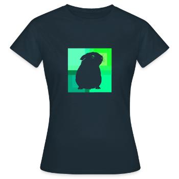 Rongeur de compagnie - T-shirt Femme - marine - Devant - AI Model Female 172 dark (172cm)