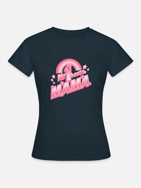 Nr. 1 beste Mama - Frauen T-Shirt - Navy