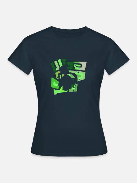 Singen Stimme - Frauen T-Shirt - Navy