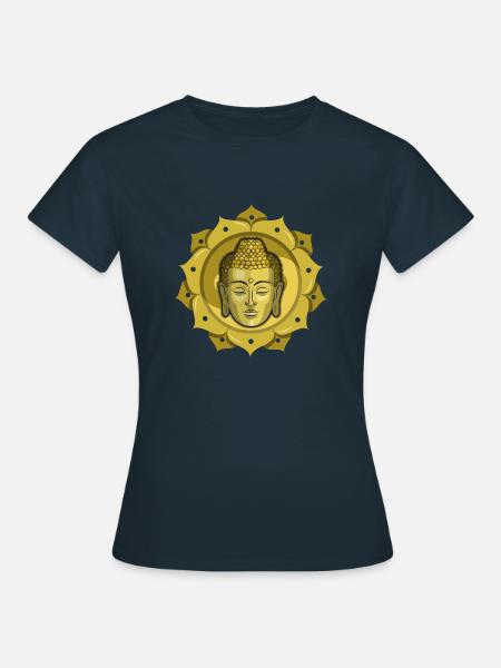 Buddha - Frauen T-Shirt - Navy