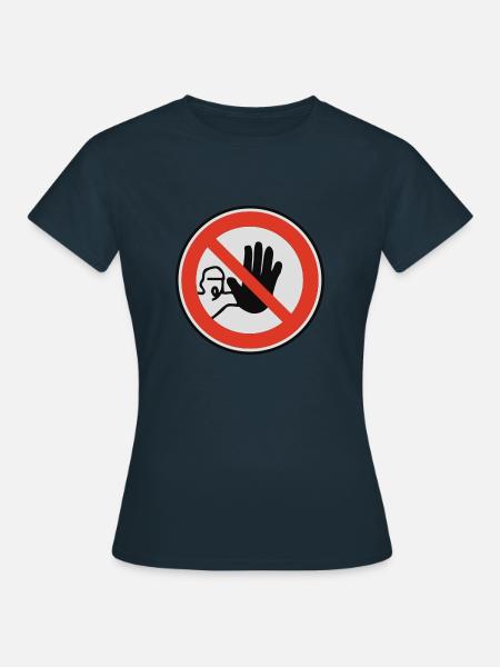 Es Stopp - Frauen T-Shirt - Navy