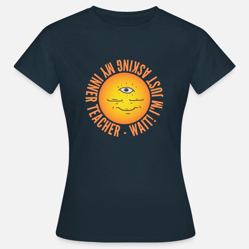 Third Eye - 3rd Eye funny TShirt - Women's T-Shirt - navy
