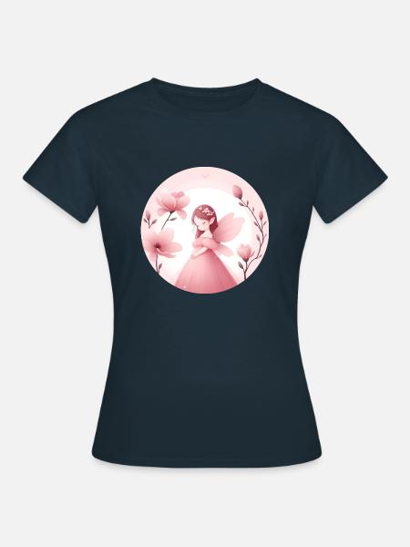 Die Unschuld der Magnolie - Frauen T-Shirt - Navy