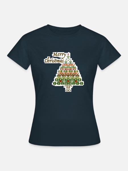 Christmas22 Collection - Frauen T-Shirt - Navy