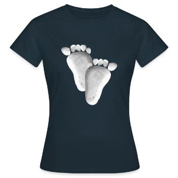 Se détendre - T-shirt Femme - marine - Devant - AI Model Female 172 dark (172cm)