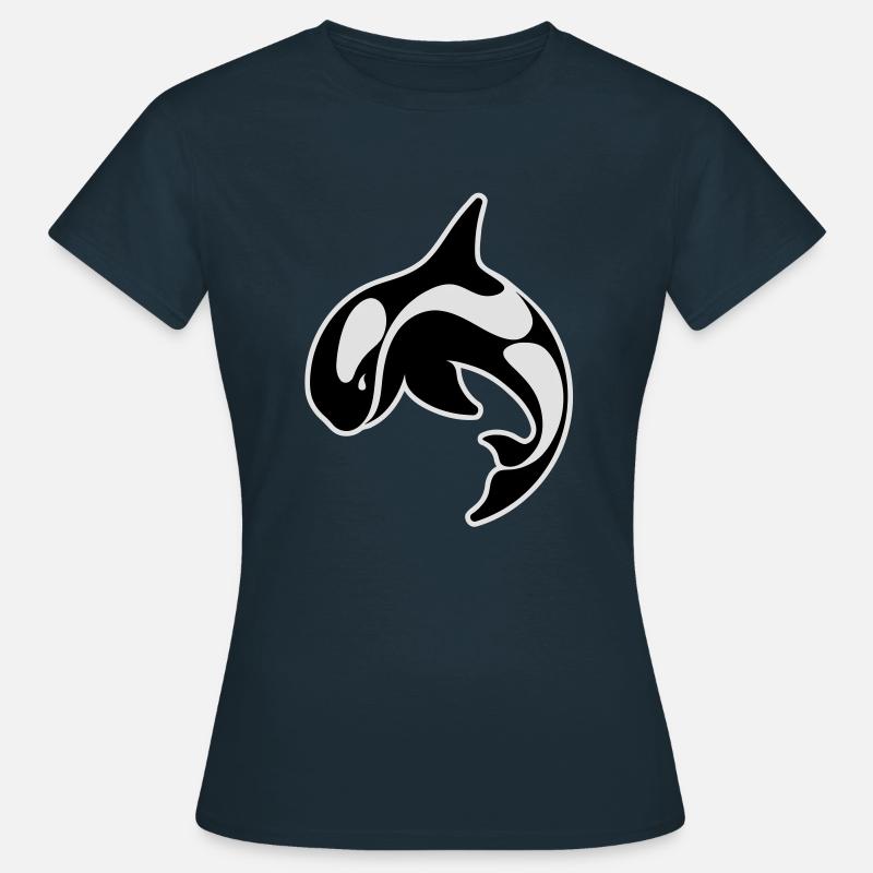 Orca - Women's T-Shirt - navy