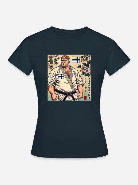 Finnisches Karate MASTER - Frauen T-Shirt - Navy
