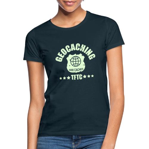 geocaching - 5000 caches - TFTC / 1 color - Frauen T-Shirt