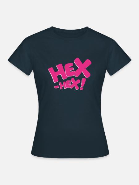 Bibi Blocksberg Hex-hex! pink - Frauen T-Shirt - Navy