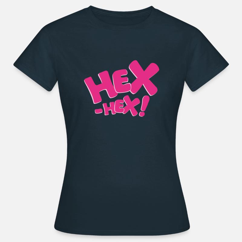 Bibi Blocksberg Hex-hex! pink - Frauen T-Shirt - Navy
