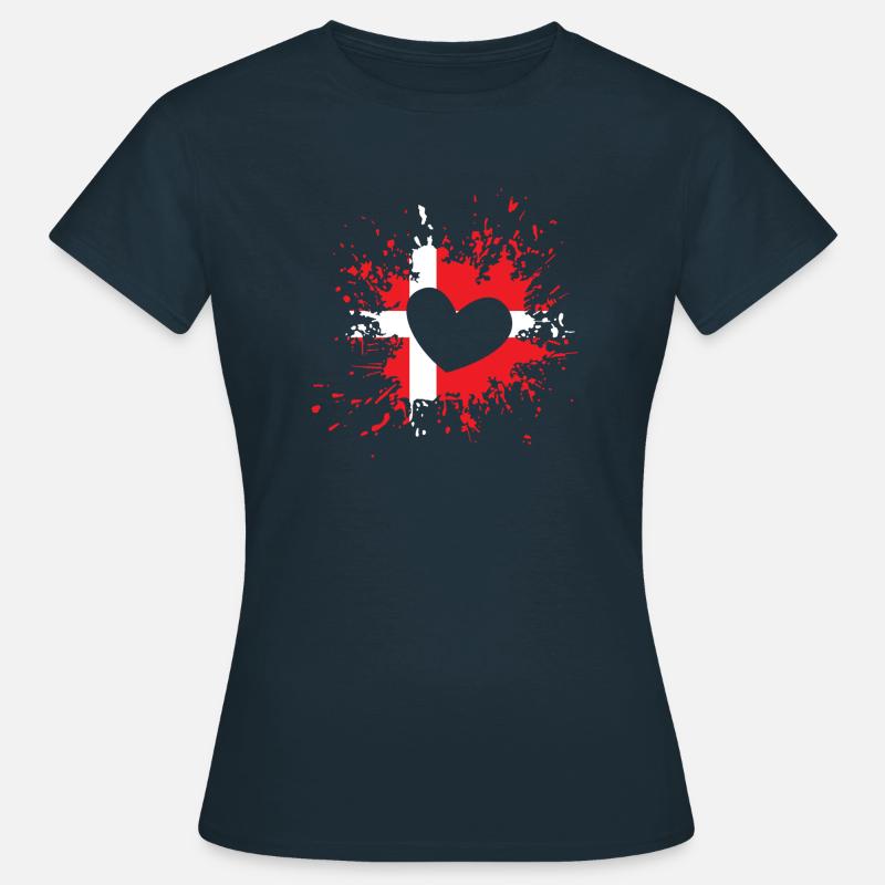 Denmark - Women's T-Shirt - navy