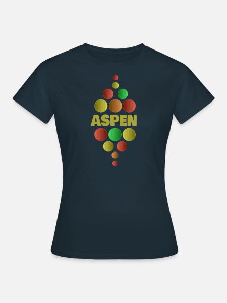 Geschenk für Aspen - Frauen T-Shirt - Navy