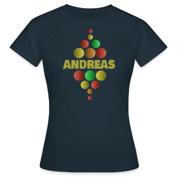 Enrollment School First Grader Andreas - Women's T-Shirt - navy - Front - AI Model Female 172 dark (172cm)