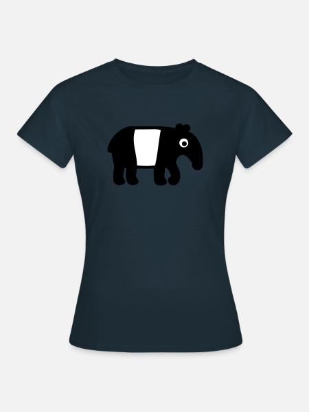 Tapir - T-shirt Femme - marine