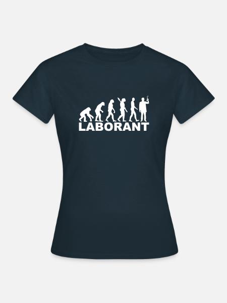 Laborant - Frauen T-Shirt - Navy