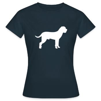 Cane Corso - T-shirt Femme - marine - Devant - AI Model Female 172 dark (172cm)