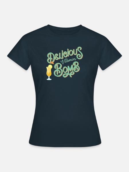 Vitamin Bomb - Frauen T-Shirt - Navy