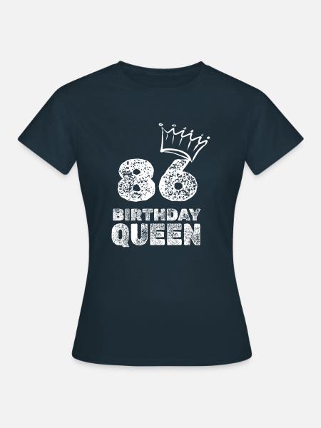 Alter 86 - Frauen T-Shirt - Navy