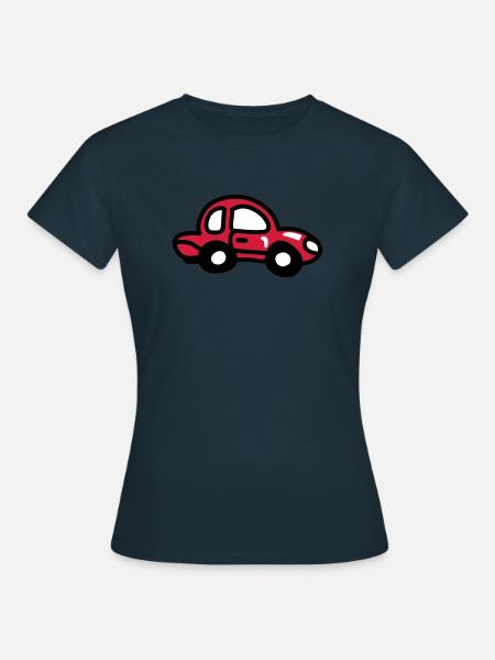 small car 3 - Women's T-Shirt - navy