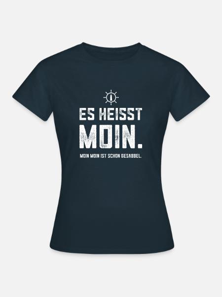 MOIN - Frauen T-Shirt - Navy