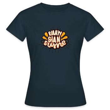 Je suis un rayon de soleil - T-shirt Femme - marine - Devant - AI Model Female 172 dark (172cm)