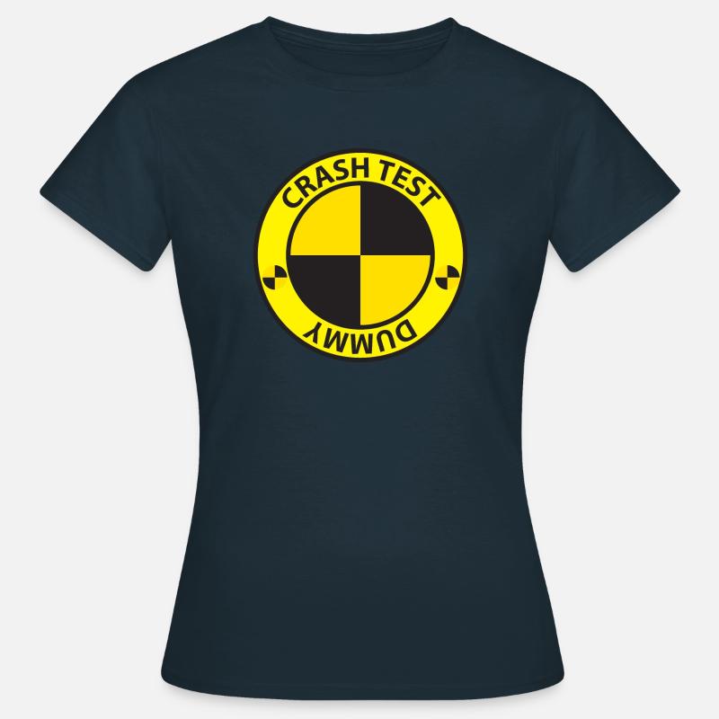 crash Test Dummy - Women's T-Shirt - navy