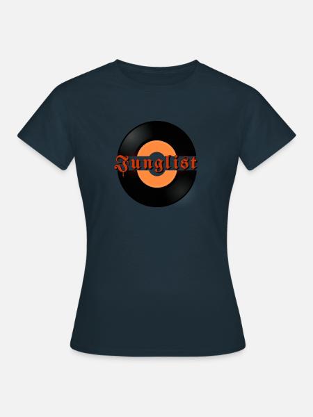 Junglist - Jungle DnB D'n'B Drum'n'bass Breakbeat - Women's T-Shirt - navy